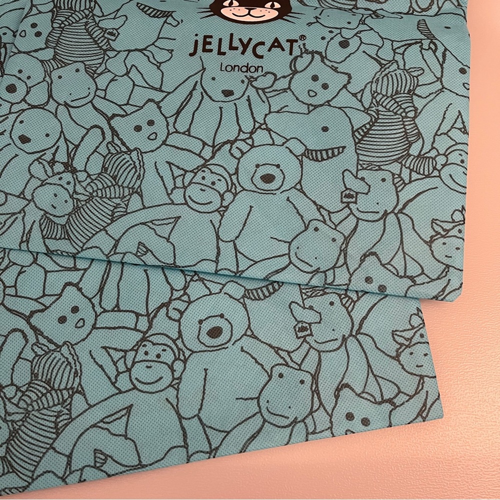 Jellycat London Dust Bag Sack Drawstring Gift Bag 15.5" x 11" Medium set of 2 - Picture 6 of 7